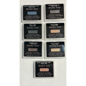 Lot of 7 New Mary Kay MAHOGANY Chromafusion Eye Shadow Full Size NEW